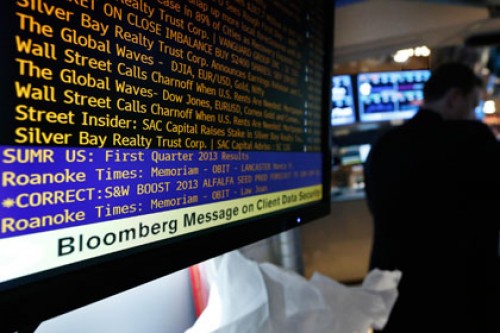 Bloomberg случайно опубликовал конфиденциальную переписку трейдеров