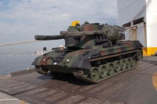 Бразилия получила первую партию зенитных установок Gepard