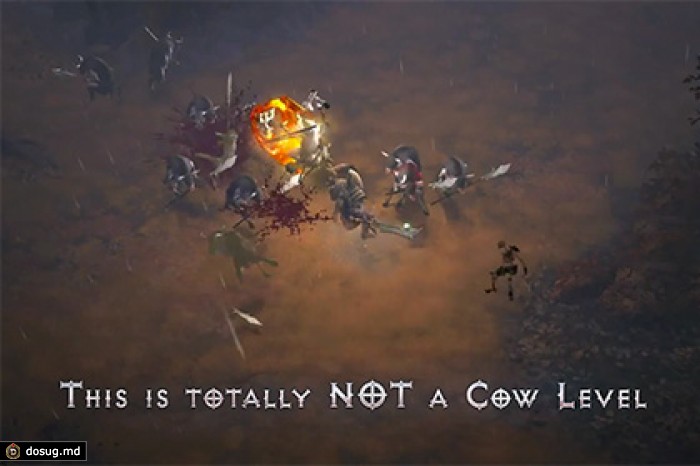 Diablo III пригласила на день рождения боевых коров