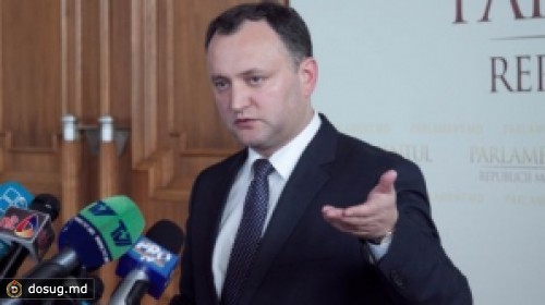 Додон: Переговоры с АЕИ только после определения кандидата и в присутствии прессы