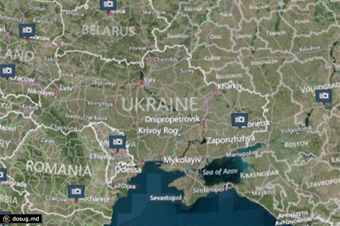 Донецк оказался единственным городом на Украине в маршруте Санта-Клауса
