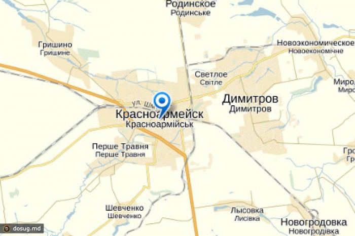 Двести ополченцев заняли горотдел милиции в Красноармейске Донецкой области