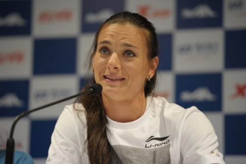 Елена Исинбаева выиграла этап Бриллиантовой лиги