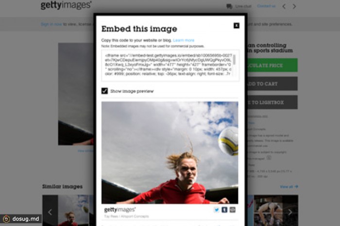 Getty Images разрешил бесплатно использовать часть своего фотоархива
