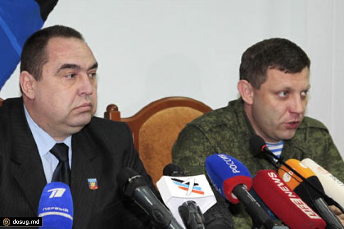 Главы ЛНР и ДНР прибыли на переговоры в Минск