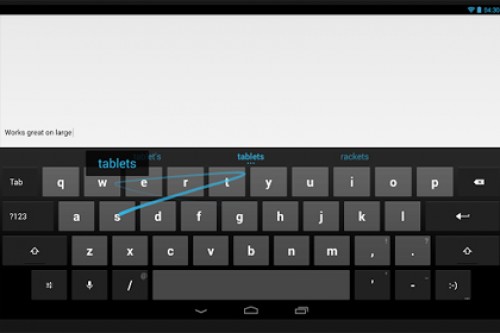 Google выпустила виртуальную клавиатуру для Android