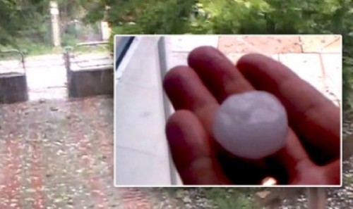 Град погубил урожай в Дрокии