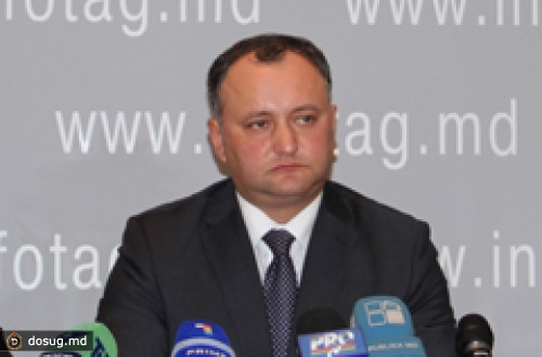 ИГОРЬ ДОДОН: ПКРМ УЖЕ НЕ ХОЧЕТ ДОСРОЧНЫХ ПАРЛАМЕНТСКИХ ВЫБОРОВ