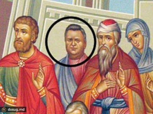 Казахстанский епископ оправдал изображение чиновника на фреске