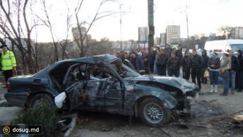 Каждый седьмой участник ДТП в Молдове погибает