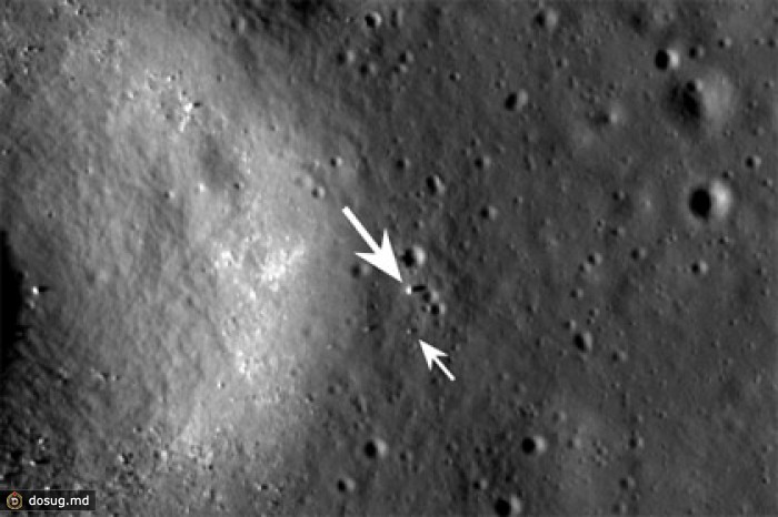 Китайский луноход сфотографировали с орбиты