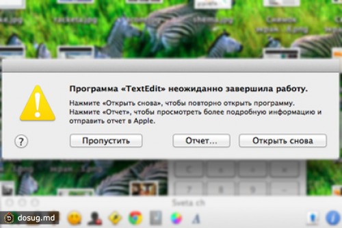 Комбинация из восьми символов вызвала сбой в программах для Mac