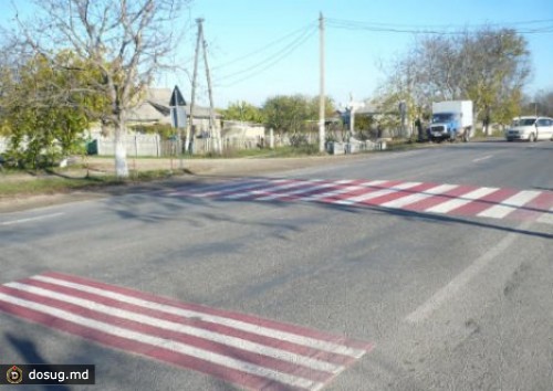
 Красно-белые "зебры" появились в Молдове
