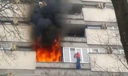 Крупный пожар на Буюканах