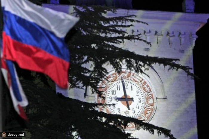 Крым перешел на московское время
