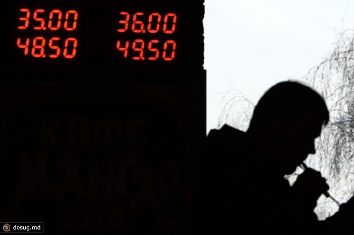 Курс евро в России приблизился к 50 рублям