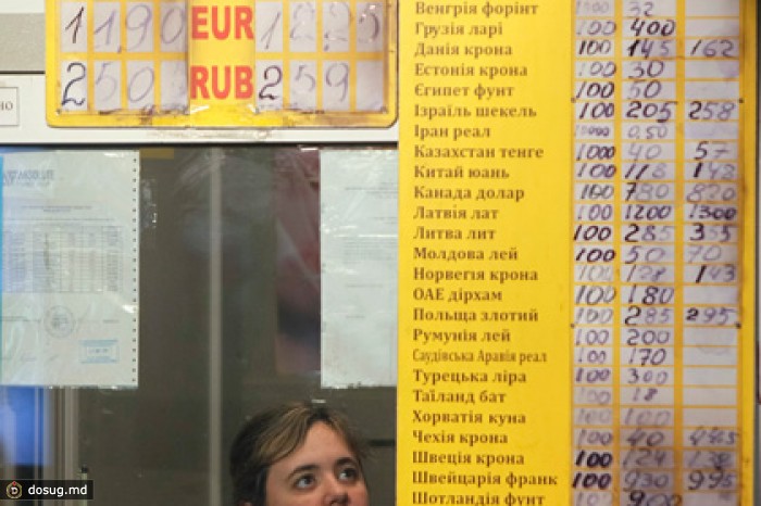 Курс гривны упал из-за беспорядков в Киеве
