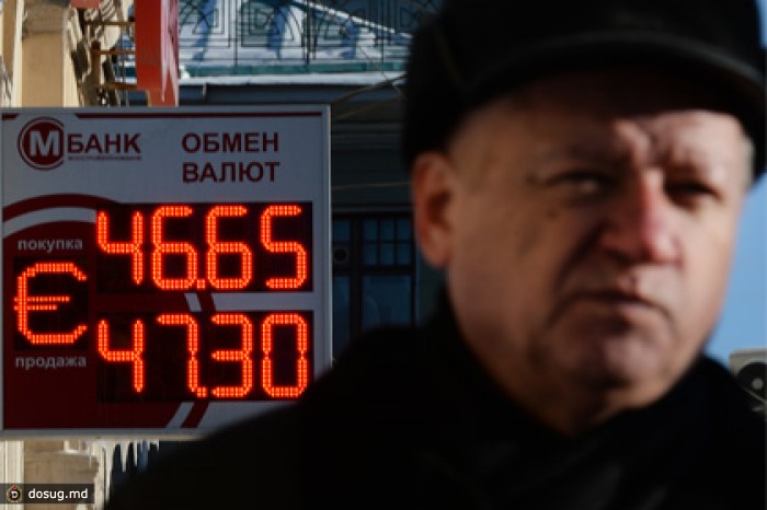 Курсы доллара и евро на Московской бирже ушли в минус