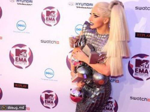 Леди Гага получила четыре награды европейского MTV