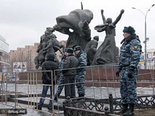 Митинг националистов в Москве завершился без происшествий