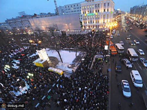 Митинг оппозиции на Пушкинской закончился