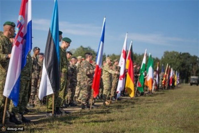Молдавские офицеры участвуют в военных учениях в Германии