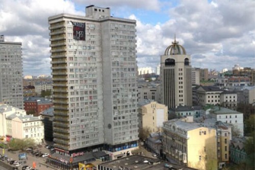На Новом Арбате вывесили баннер в защиту «узников Болотной»