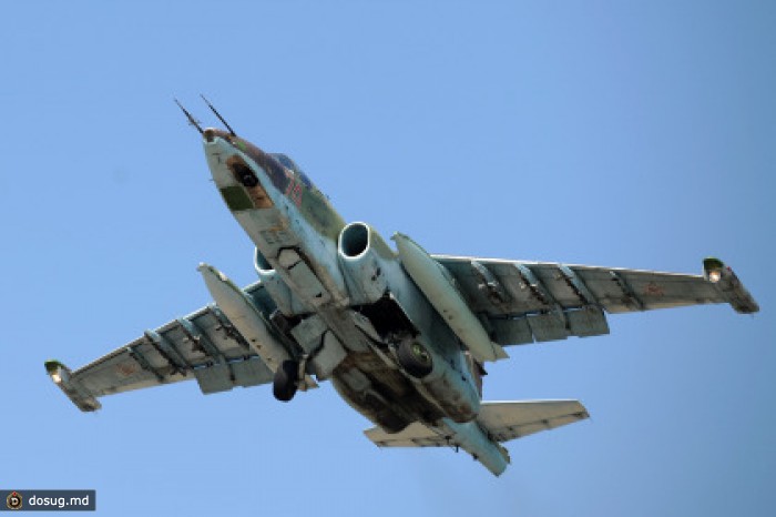 На Кубани разбился самолет Су-25