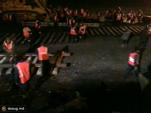 На Транссибе после аварии частично восстановлено движение