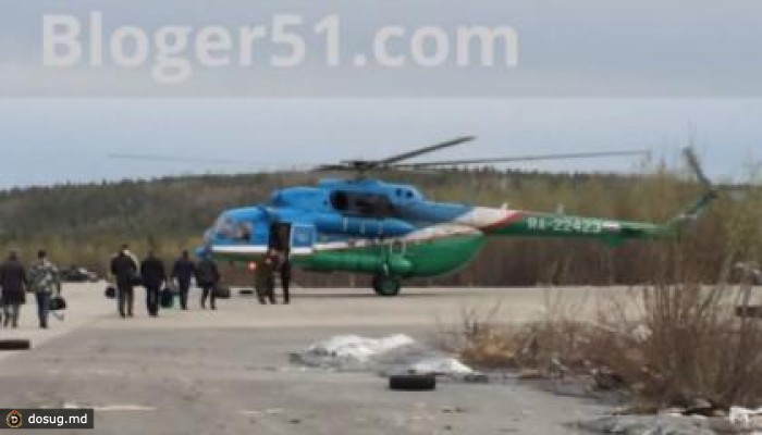 На месте падения Ми-8 в Мурманской области нашли тела погибших