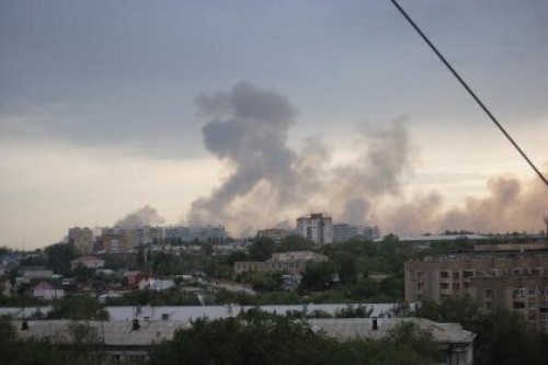 На военных складах в Самарской области произошли взрывы