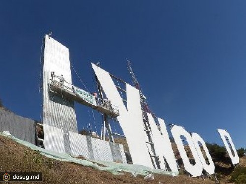 Надпись "Голливуд" отреставрируют в честь юбилея