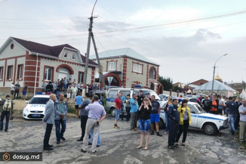 Напавшего с вилами на полицейского жителя Чечни арестовали
