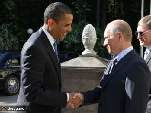 Обама поздравил Путина с победой на президентских выборах