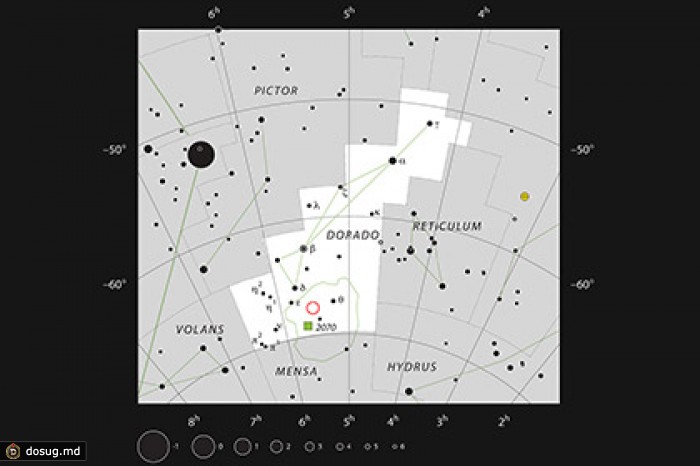 Очень большой телескоп сфотографировал Драконью голову