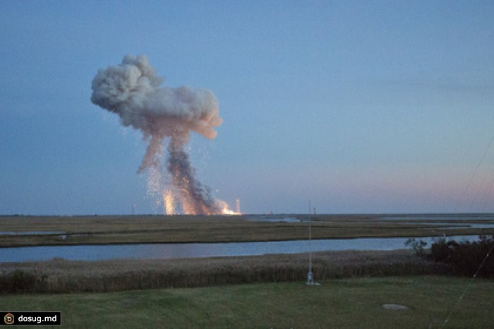 Оператор Antares сам взорвал ракету после неудачного запуска