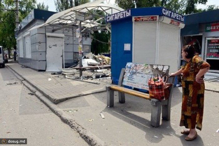Ополчение заявило об обстреле Донецка фосфорными бомбами