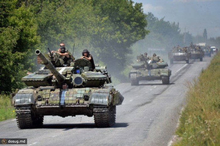 Ополченцы заявили об уничтожении трех украинских танков под Донецком