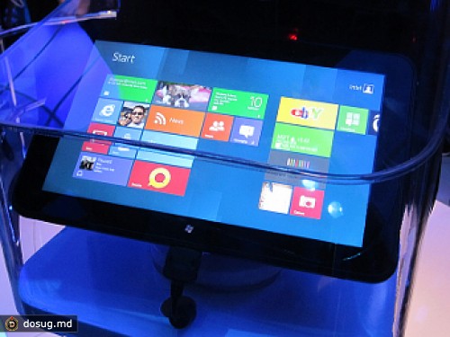 Планшеты на Windows 8 с процесcорами Intel выйдут в ноябре