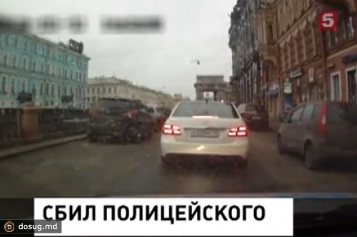 По факту наезда на сотрудника ДПС в Петербурге возбудили дело