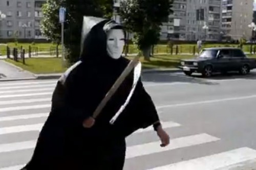 По улицам Тобольска прошла Cмерть
