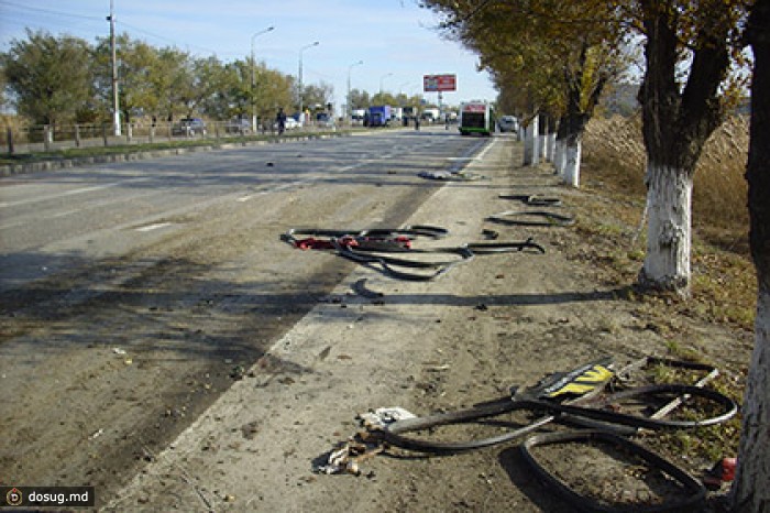 Под взорванным в Волгограде автобусом нашли гранату