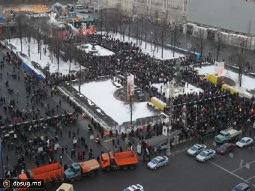 Полиция насчитала на Пушкинской 14 тысяч человек