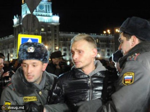 Полиция пересчитала задержанных на Триумфальной площади