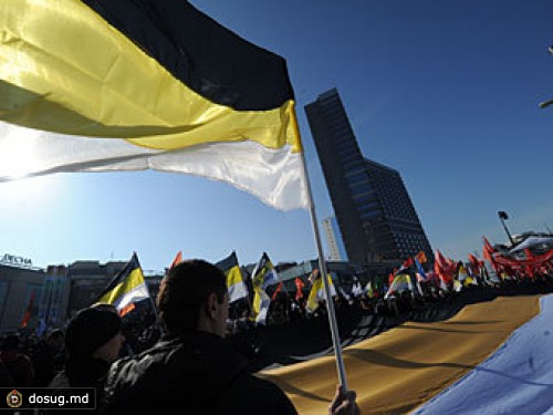 Полиция пресекла шествие националистов по Старому Арбату