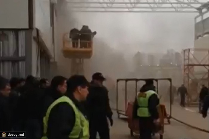 Пожар на столичном рынке «Садовод» потушили