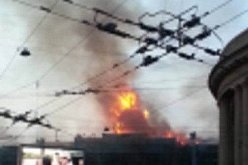Пожар в Санкт-Петербургском технологическом институте потушили