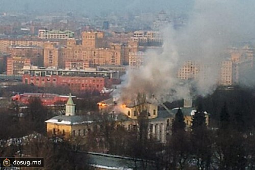 Пожар в институте химической физики в Москве потушили