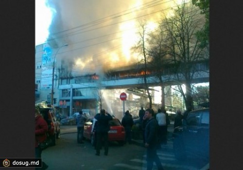 
 Пожар в кишиневском кафе локализован

