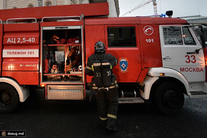 Пожар в административном здании в центре Москвы потушили